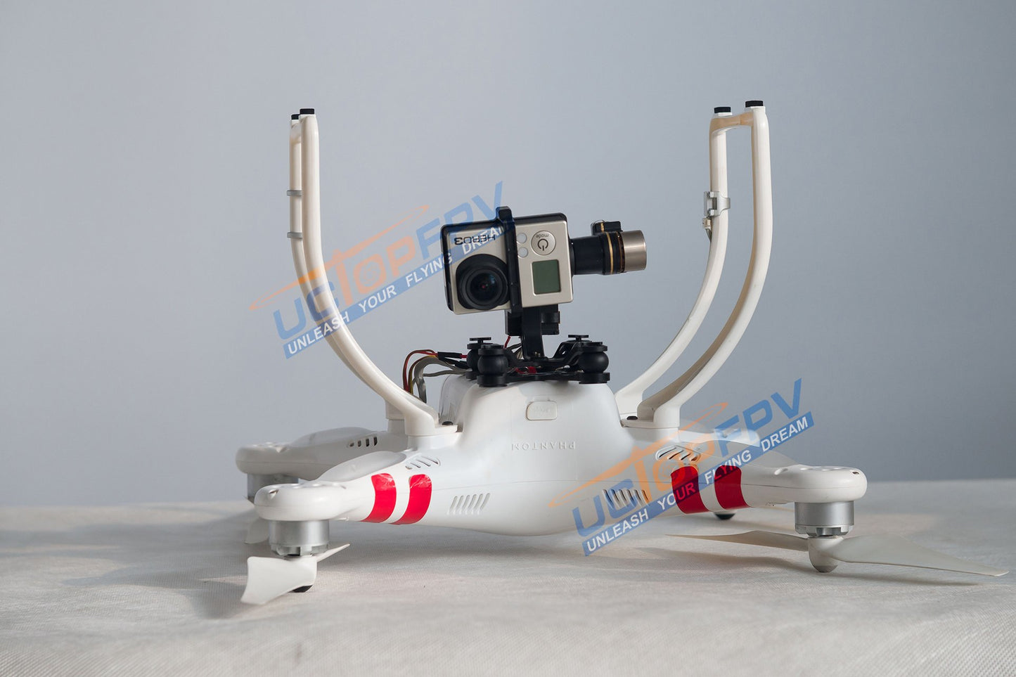 Summitlink White Tall Extended Landing Gear For Phantom 1 2 Vision Wide And High