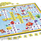 Scrabble Junior Crossword Game - Medium Size, Multi-Color, Cardboard - Model 04039, Vintage 1999