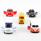 KIDAMI Die-cast Metal Toy Cars Set of 5, Ambulance with Openable Doors, Model ST20200215, Gift Pack for Kids