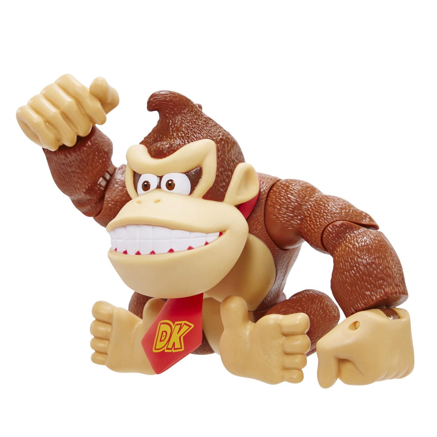 Super Mario Donkey Kong 6-Inch Deluxe Action Figure, With Up To 10 Points Of Articulation, Official Nintendo Licensed Product Action Figure, For Kids Ages 3+