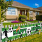Large Soccer Happy Birthday Banner, Soccer Birthday Party Supplies Decorations, World Cup Sports Themed Party Decorations (9.8 X