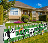 Large Soccer Happy Birthday Banner, Soccer Birthday Party Supplies Decorations, World Cup Sports Themed Party Decorations (9.8 X