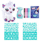 Canal Toys Airbrush Plush Unicorn - Light Up, Customizable Spray Art, Multi-Color, Model 228387, Ages 6+