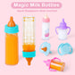 Deao Baby Doll Accessories Bag,20Pcs Baby Feeding Accessories,Clothes,Doll Dog,Soother Dummy - Pretend Play Set For Birthday Gift Christmas(Doll Not Included)