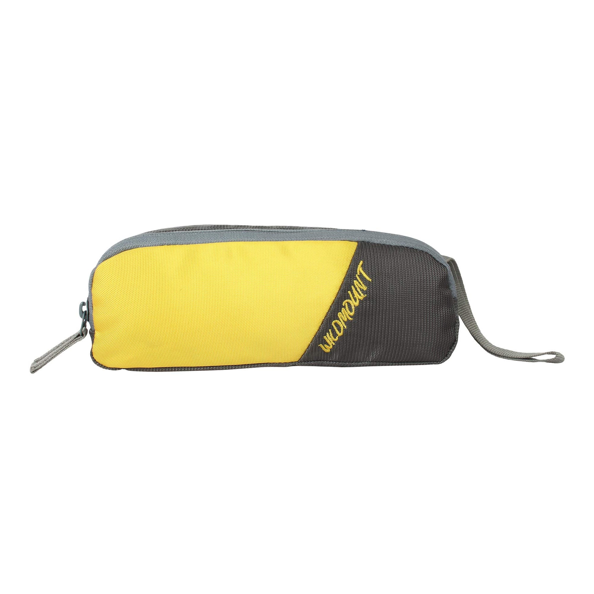 Wildmount Multi Utility Dual Compartment Pouch (Yellow & Grey )