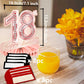 Happy 18Th Birthday Rose Gold Table Honeycomb Centerpieces Balloons Theme Decor Table Decorations Table Toppers For Girls Women Sweet Princess 18 Years Old Pink Birthday Party Bday Supplies Ornament