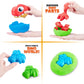 ZURU SMASHERS Junior Dino Dig Large Egg (T-Rex) - 18+ Surprises, Plastic Preschool Toy for Kids 18 Months - 3 Years