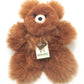 AlpacaNext Soft and Cuddly Baby Alpaca Teddy Bear - 12 inch. enhanced Alpaca Stuffed Animal Handmade on Genuine Alpaka Fur. Cute Bear (12 inches  Brown)