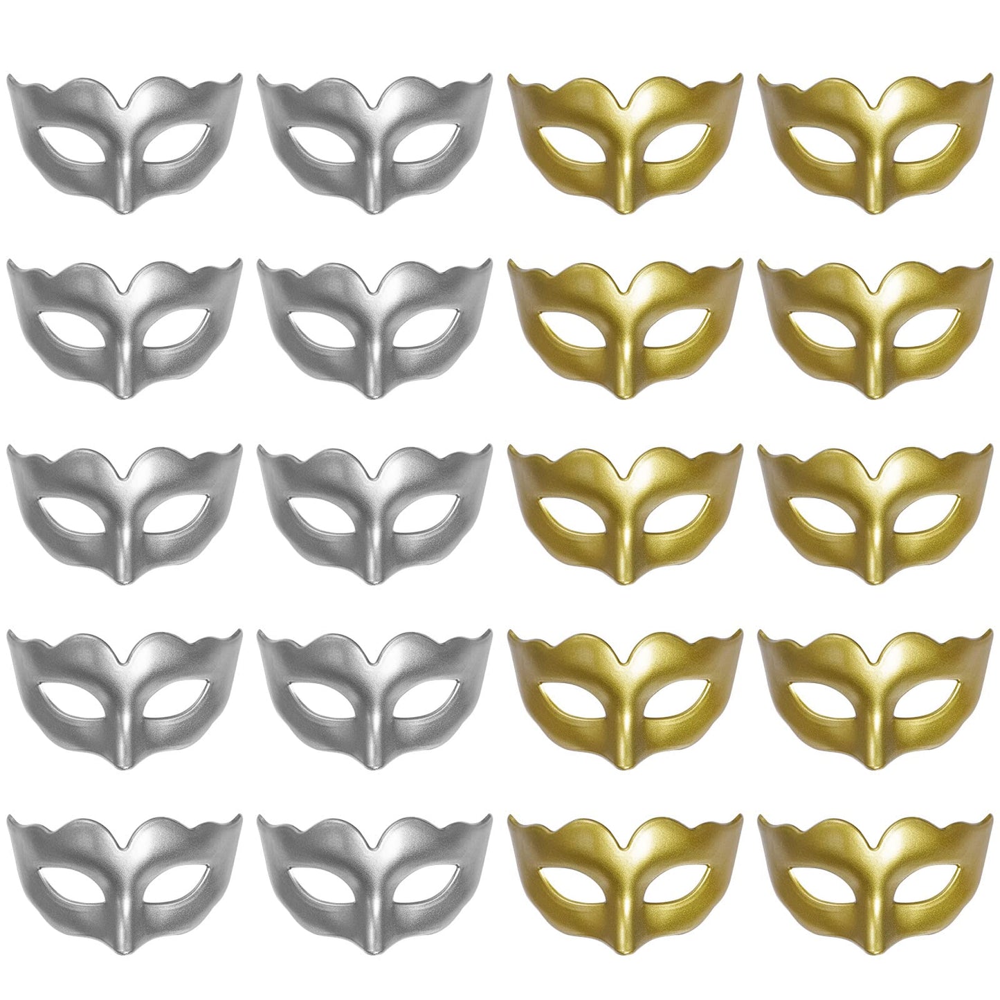 Yookat 20 Pieces Mini Masquerade Mask Small Mardi Gras Masks Small Venetian Mask Masquerade Masks Vintage Antique Masks