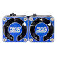 DKKY RC Motor Cooling Fan Heatsink 2Pcs DIY Kit for TRX4 ARRMA Axial 1/10 1/8 1/5 RC Model Car Upgrade Parts (Black)