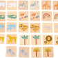 Small Foot Wooden Toys Safari Wooden Memory Game-Shape Sorting Matching Games For Boys And Girls- Perfect For Birthday Parties, Classrooms, Family Game Night, Multi, (11696)