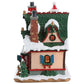 Lemax The Claus Cottage - Battery Operated 4.5V, Multicolor Polyresin Decoration, Model #75292