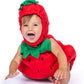 Ress-Up-America Baby Strawberry Costume - Halloween Strawberry Romper For Girls