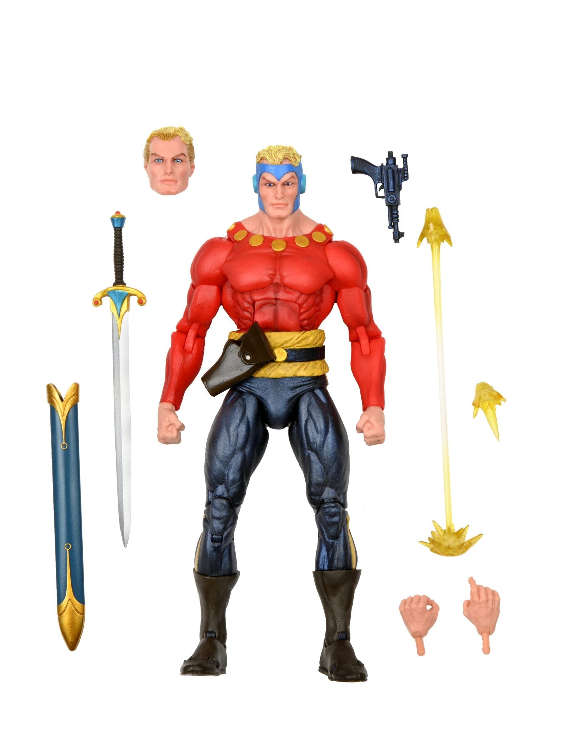 NECA King Features 7  Scale Action Figure - Original Superheroes Flash Gordon