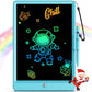 Bravokids Toys For 3-6 Years Old Girls Boys, Lcd Writing Tablet 10 Inch Doodle Board, Electronic Drawing Pads, Educational Birthday Gift For 3 4 5 6 7 8 Years Old Kids Toddler (Blue)