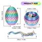 3D Printed Dragon Egg, Dragon Eggs With Dragon Inside, Articulated Dragon, Mystery Dragon Egg Fidget Toy, 3D Dragon Eggs Surprise Fidget Toy (A-Rainbow)