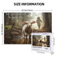 Christian Jigsaw Puzzle For Adults 1000 Pieces Vintage Sheep Jesus Religious Puzzles Scripture Bible Inspirational Wooden Puzzle