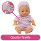 12 Inch Realistic Baby Doll With Soft Body And Vinyl Head, Arms, And Legs, Beautiful Soft Baby Doll Dressed In A Matching Onesie