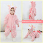 Tonwhar Kid'S And Toddler'S Costume Baby Animal Outfit Baby Boys' Girls' One-Piece Rompers Jumpsuit(3-4T,Unicorn)