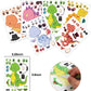 24 Pieces Make Your Own Dinosaur Stickers Make A Face Stickers For Kids Toddlers With Dinosaur System Diy Craft Stickers Kids Pa