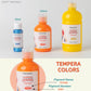 Fantastory Tempera Paint For Kids 12 Colors (8.4 Oz Each) Washable Tempera Paint, Kids Poster Paint Sponge Painting, Non-Toxic K