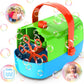 Bubble Machine Durable Automatic Bubble Blower, 18000+ Big Bubbles Per Minute Bubbles For Kids Toddlers Bubble Maker Operated By Plugin Or Batteries Bubble Toys For Indoor Outdoor Birthday Party