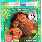 Disney Moana Coloring And Activity Books Bundle With Imagine Ink Coloring Book, Stickers, And More