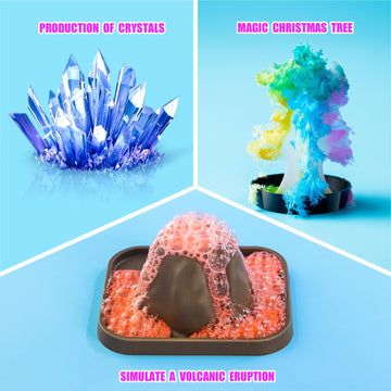 70+ Lab Experiments Science Kits For Kids - Stem Projects Educational Scientific Toys For Kids 4 5 6 7 8 9 10 12 Years Old, Christmas Birthday Gifts For Boys And Girls, Chemistry Set