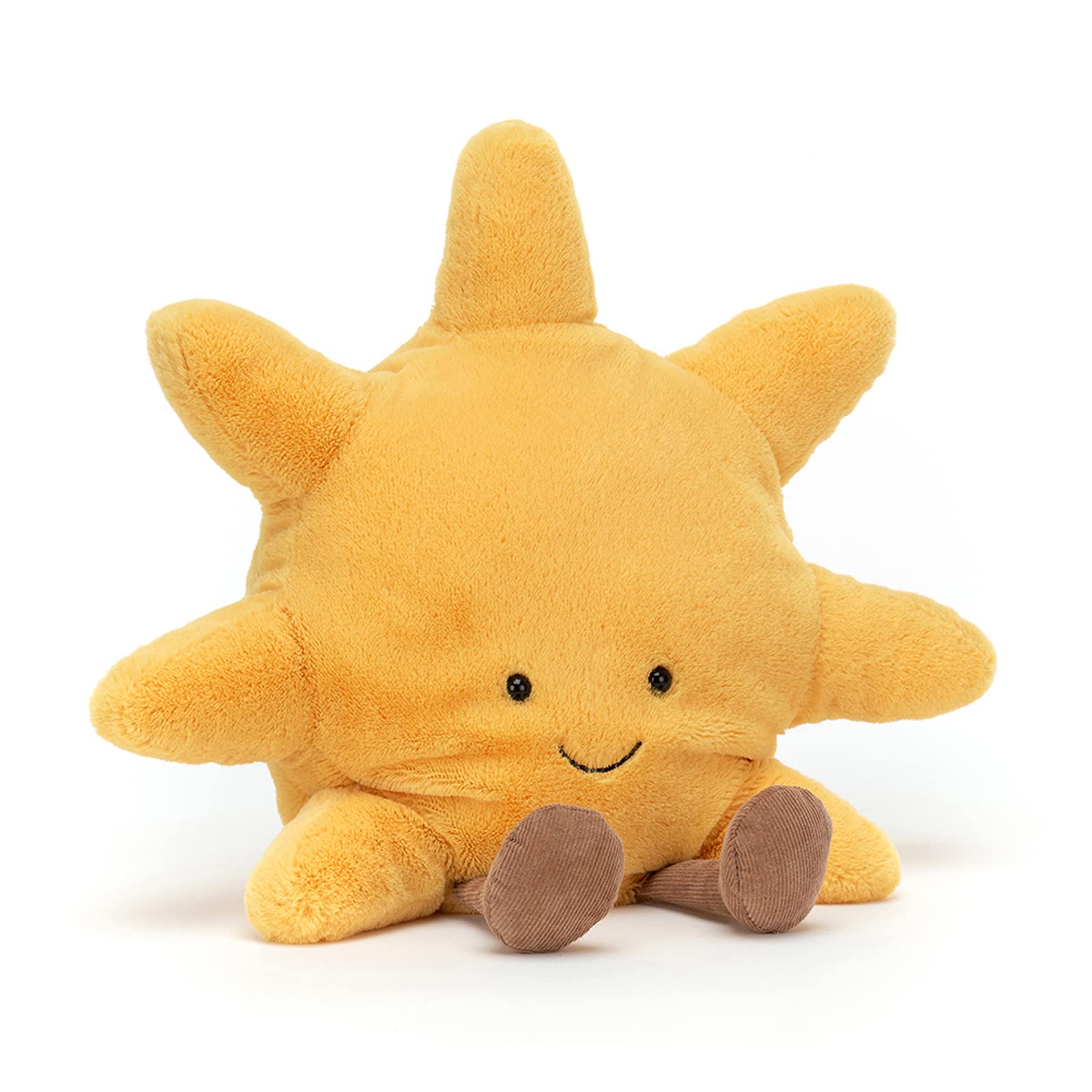 Jellycat Amuseables Sun Stuffed Toy, Medium 12 Inches - Sun Plush - Fun Gift Idea