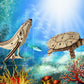 3D Wooden Sea Animal Puzzle - 6 Piece Set Wood Sea Animals Skeleton Assembly Model Kits - Wooden Crafts Diy Brain Teaser Puzzle - Stem Toys Gifts For Kids And Adults Teens Boys Girls