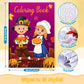 Ben Louis 24 Fall Mini Coloring Books With 24 Crayons Fall Harvest Party Favors Bulk For Kids Autumn Leaf Pumpkin Birthday Thank