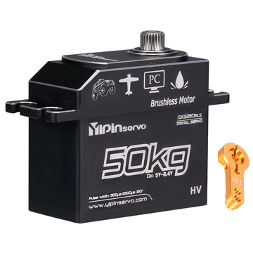 GoolRC Digital Servo GX3370BLS 70KG IP67 Waterproof Steering Servo 180 Full Metal Body Stainless Steel Gear Brushless Motor Serv