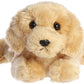 Aurora® Adorable Flopsie™ Goldie™ Stuffed Animal - Playful Ease - Timeless Companions - Brown 12 Inches