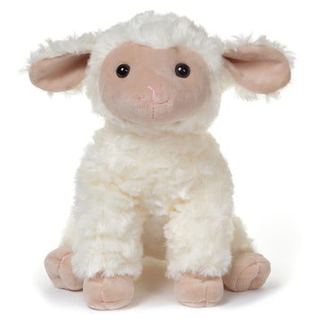Bearington Merino Lamb Plush Stuffed Animal, Adorable, Soft And Cuddly, Great Gift For Kids Of All Ages, Birthdays, Holidays And