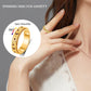 Mhwtty Anxiety Ring For Women Fidget Ring Stainless Steel Spinner Rings Fidget Rings Gift For Women Men Gold Size 7