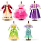 WONDOLL 18 Inch Doll Clothes and Accessories 5-Piece Princess Dress Up Set - Complete Outfits for 18 Inch Dolls - Perfect for Dress Up Play & Birthday Gifts (No Doll)