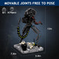 Itshwoee Xenomorph Building Blocks Set, Xenomorph Action Figure Building Sets For Adults With Support Base And Little Facehugger