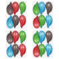 Fepito Pin The Tail On The Donkey Party Game With 24 Pcs Tails For Kids Birthday Party Decorations, Carnival Circus Party Supplies