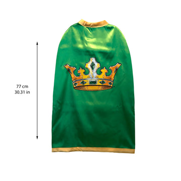 Liontouch - Kingmaker Cape | 3-8 Years - One Size Fits All | Medieval Pretend Play Toy Cloak For Boys Ready For Adventure | Role