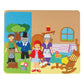Constructive Playthings Classic Stories Felt Board Story Sets, Flannel Board for Preschool Learning Activities, With Three Littl