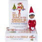 The Elf On The Shelf Scout Girl (Dark Tone/Brown Eyed Girl) With Magifreez Rainbow Snow Pixie