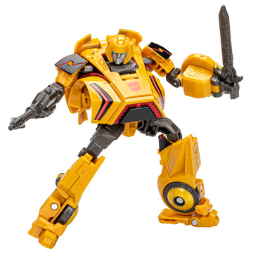 Transformers Generations Studio Series 01 Gamer Edition Bumblebee Deluxe Class 11 cm Action Figure, Transformers: War for Cybert