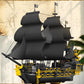SEMKY Pirate Series Black Devil Pirate Ship MOC Building Blocks and Engineering Toy(2076 Pieces)  Pirate Ship for Kid and Fan