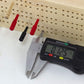 Maple Landmark Wood Cribbage Pegs - 180-Piece Set, Small, Red/Black/Natural