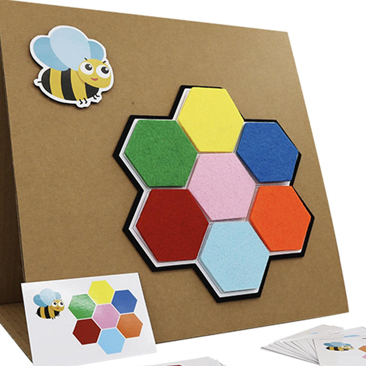 Trendivibe Montessori Material Color Shape Jigsaw Matching Game For Baby Boys Girls A| Baby Learning Toy | Infant Activity Toy |