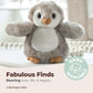 Bearington Slick Small Plush Penguin Stuffed Animal, 6 Inches