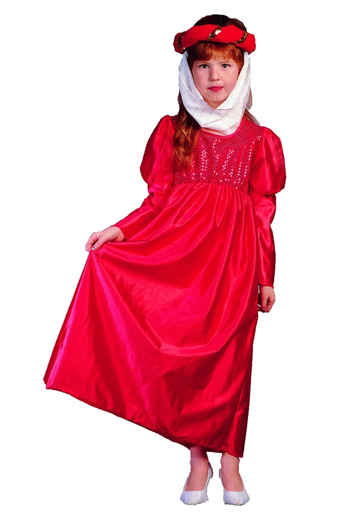 RG Costumes Renaissance Maiden Costume  Small  Red