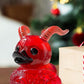 Jabubeagup Unique Rubber Duck, 3 Inch Gothic Satanic Duck, Cyberpunk Resin Punk Ducks, Funny Duck Toys, For Kids Or Friends, Col