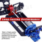 ARRCat Alloy Gearbox Housing Motor Plate Upgrades Part for 1/18 LaTrax Teton Desert Prerunner,Replace #7590 (Red)