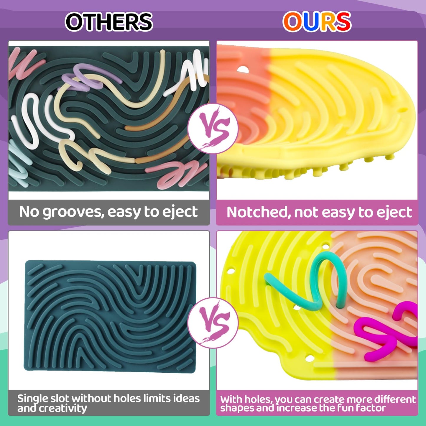 Sensory Activity Board Sensory Fidget Toys for Kids Adults for ADHD & Autism, Anxiety, Calming, Stress Relief,Sensory Toys for K